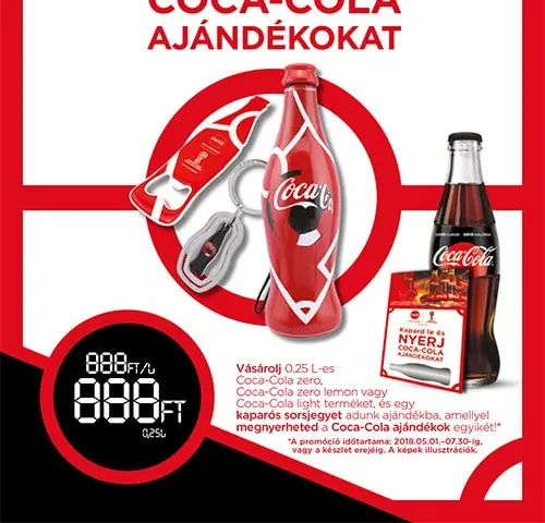 Coca-Cola POS grafika