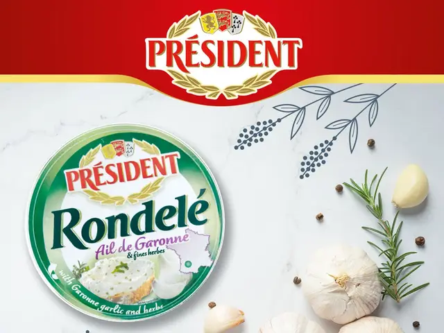 Rondelé Fokhagymás 100g Président