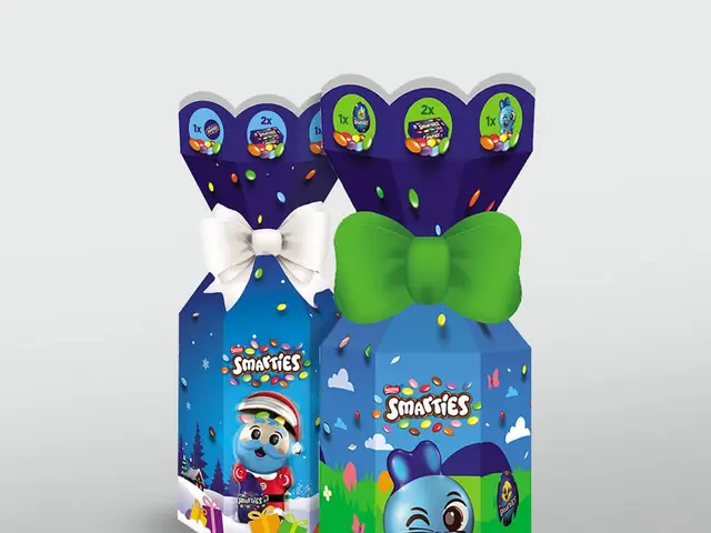 Csomagogolastervezes Smarties Dobozok