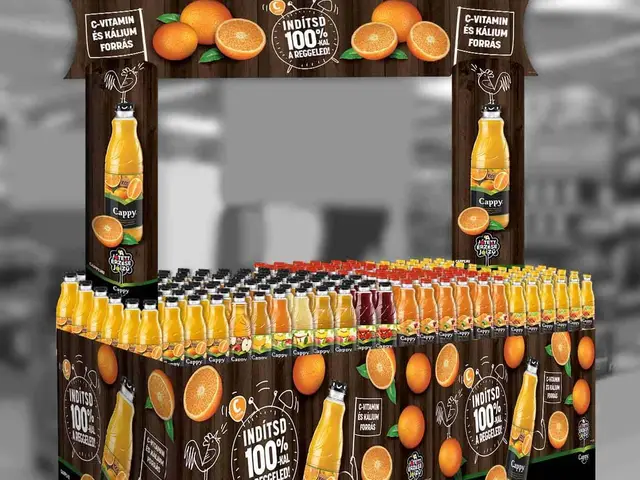 Cappy Prémium Juice Instore Tesco 2 Raklapos Kihelyezés Látvány