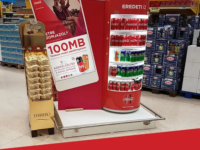 Coca-Cola display