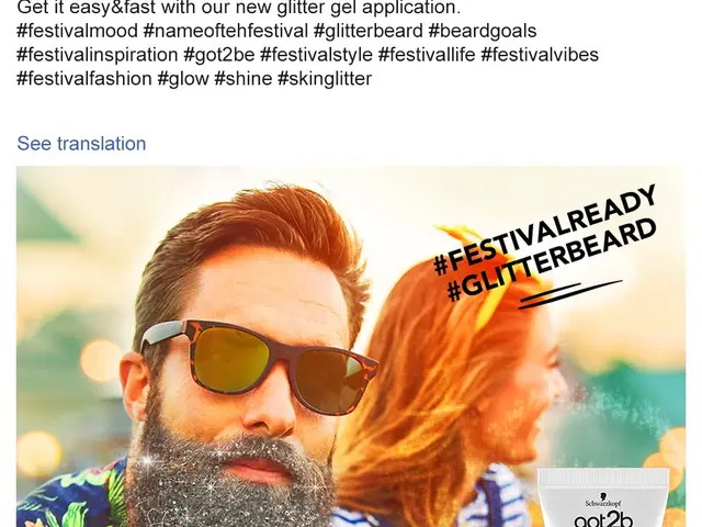 Festival Promo CEE FB Post Glitter Glam Man