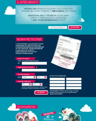 Velünk Jó microsite