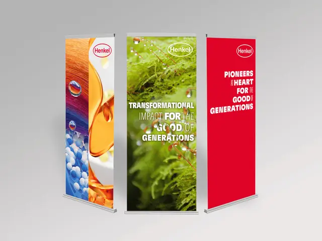 Henkel rollup Látvány POS grafika