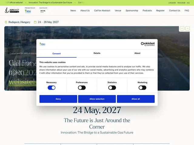 IGRC 2027 konferencia weboldal