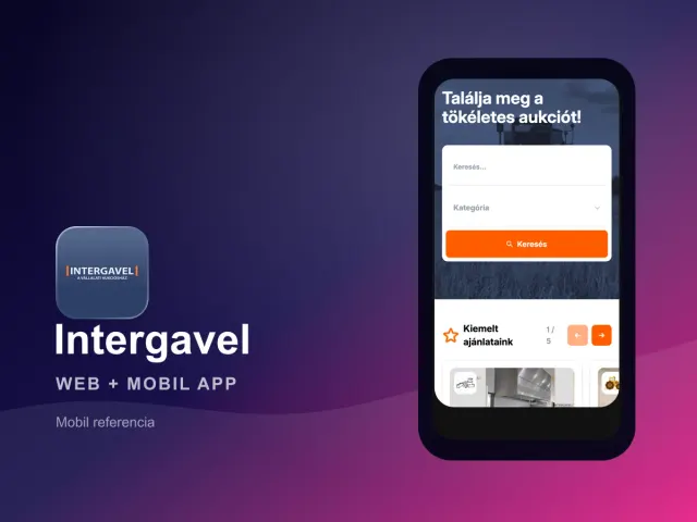 Intergavel iOS mobil app
