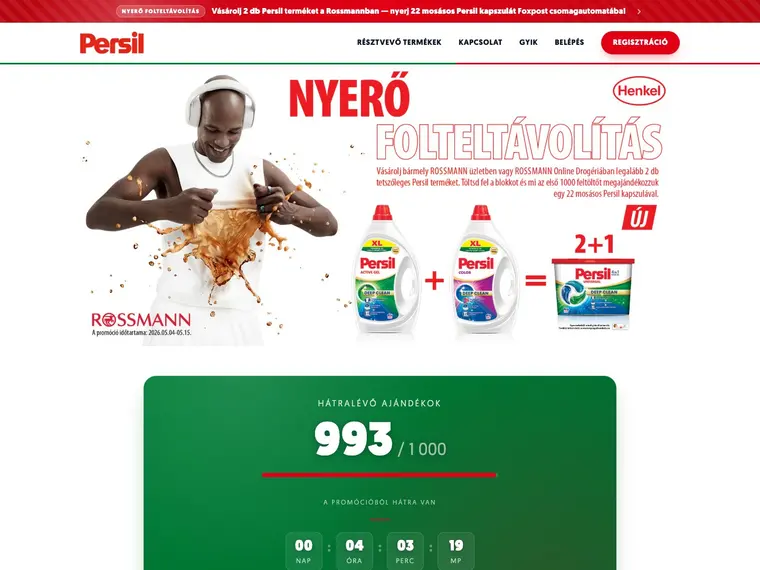 Persil nyereményjáték
