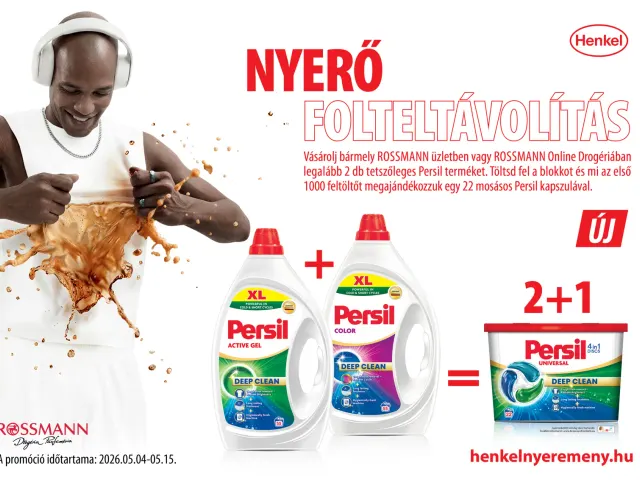 Persil Rossmann promóció