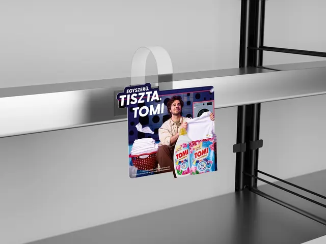 Tomi field POS csomag wobbler 150x150mm